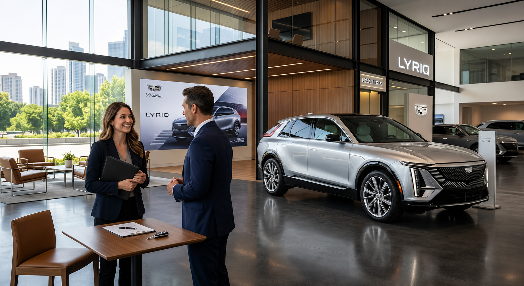 cadillac lyriq lease