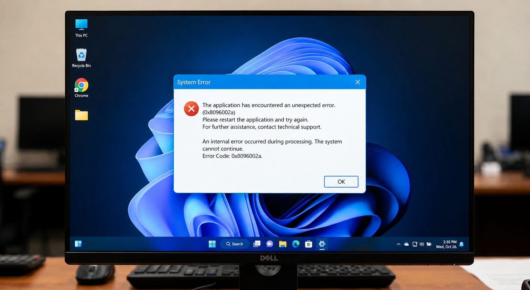 Error 0x8096002A