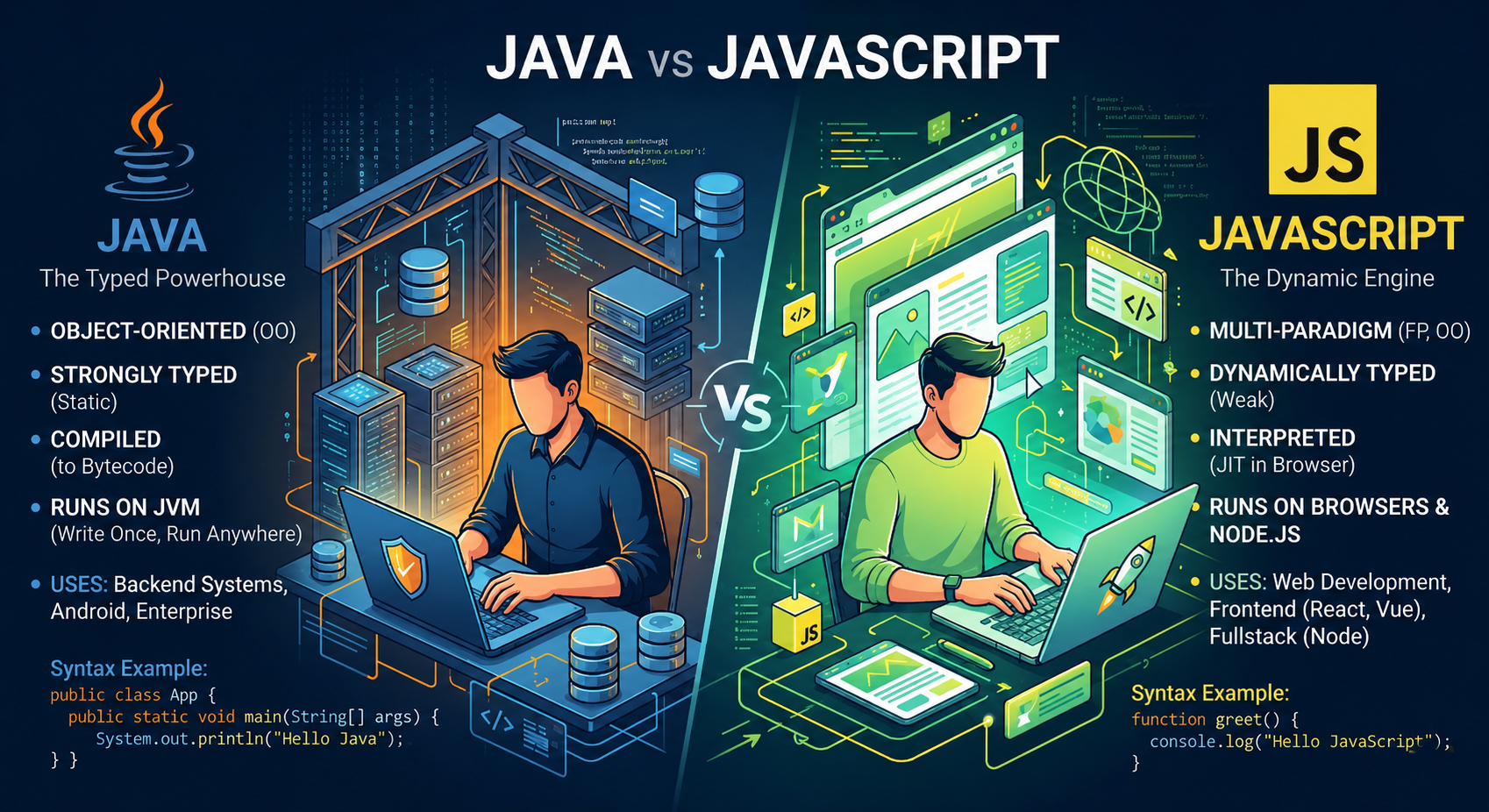 Java vs JavaScript