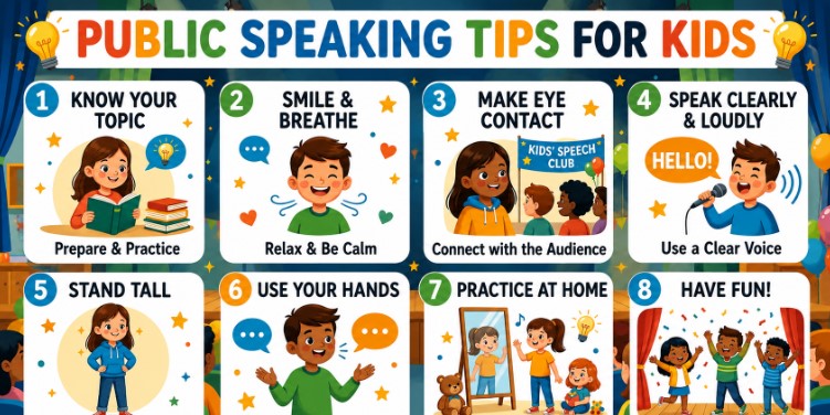 Public Speaking Tips for Kids