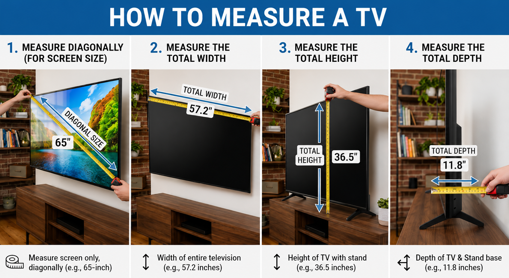 How to Measure a TV: Easy Step-by-Step Guide for Accurate Screen Size Measurement
