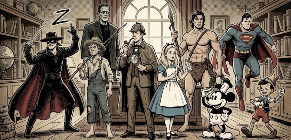 public domain characters