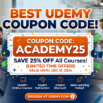 udemy coupon code