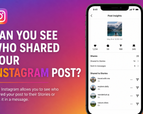 can you see who shared your instagram post