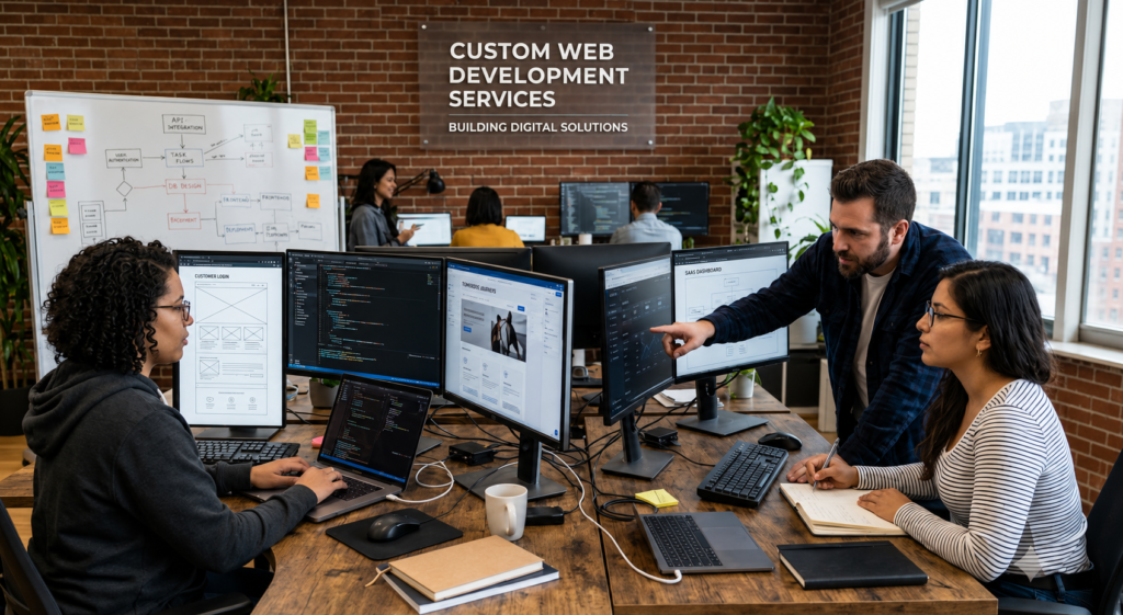 custom web development services