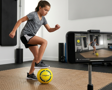 dribble up soccer ball
