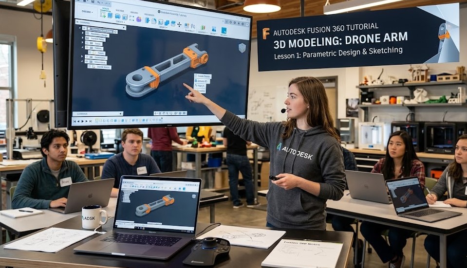 Fusion 360 Tutorial: Complete Beginner Guide to 3D Design