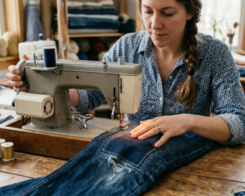 how to patch jeans