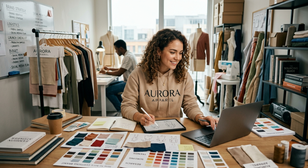 how to start a clothing brand