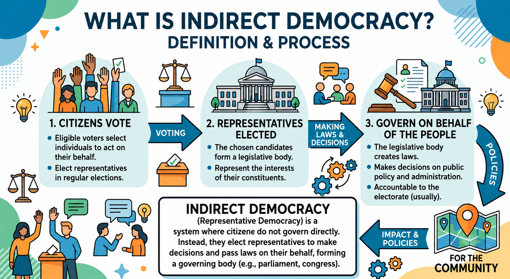 indirect democracy definition