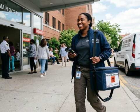 medical courier jobs