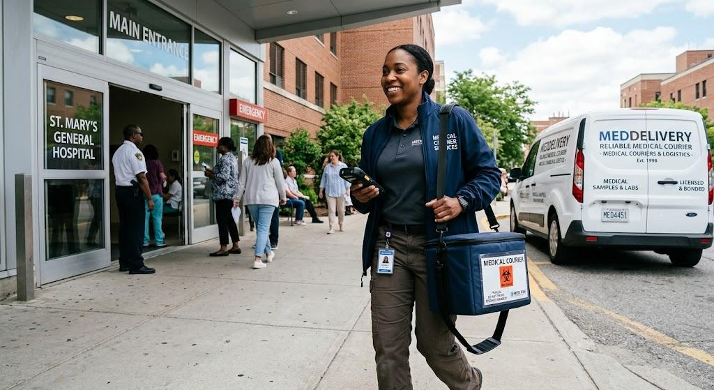medical courier jobs