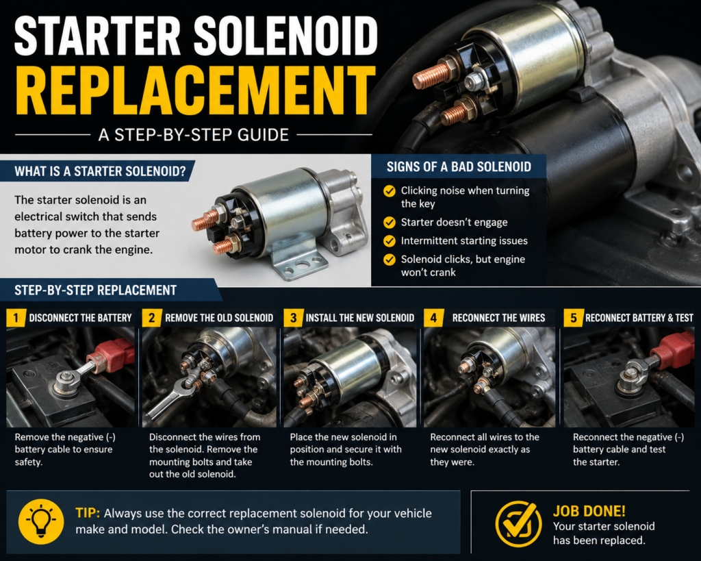 starter solenoid replacement