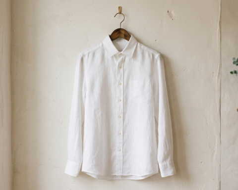 white shirt dress