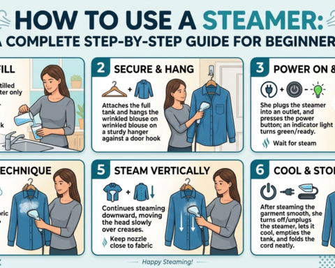 how to use a steamer